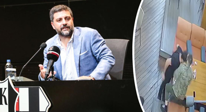 Beşiktaş'ın Eski Yöneticisi İşadamına Kafa Attı!