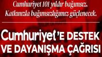 ATATÜRK'ÜN LİDERLİĞİNDE KURULAN CUMHURİYET İÇİN OMUZ OMUZA...