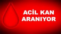 ACİL KAN İHTİYACI