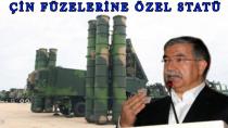 Çin Füzelerine Özel Statü