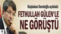 Ahmet Davutoğlu, 2013 Yılında Fethullah Gülen'le Ne Görüştüğünü Açıkladı