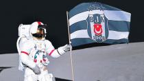 Uzaya Beşiktaş Bayrağı