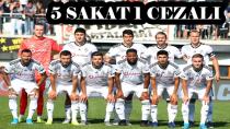 Beşiktaş Sivas'a 6 Eksikle Gidiyor!